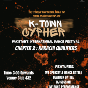 K-Town Cypher Chapter 2 (Karachi Qualifiers)