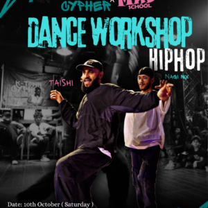 HIP-HOP DANCE WORKSHOP — NAQI & TAISHI